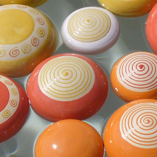 Schwimmsteine Keramik